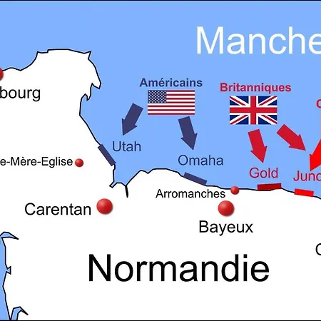 度假居 Meuble 3 Etoiles, Proche Plages Debarquement Dans Les Marais Du Cotentin A